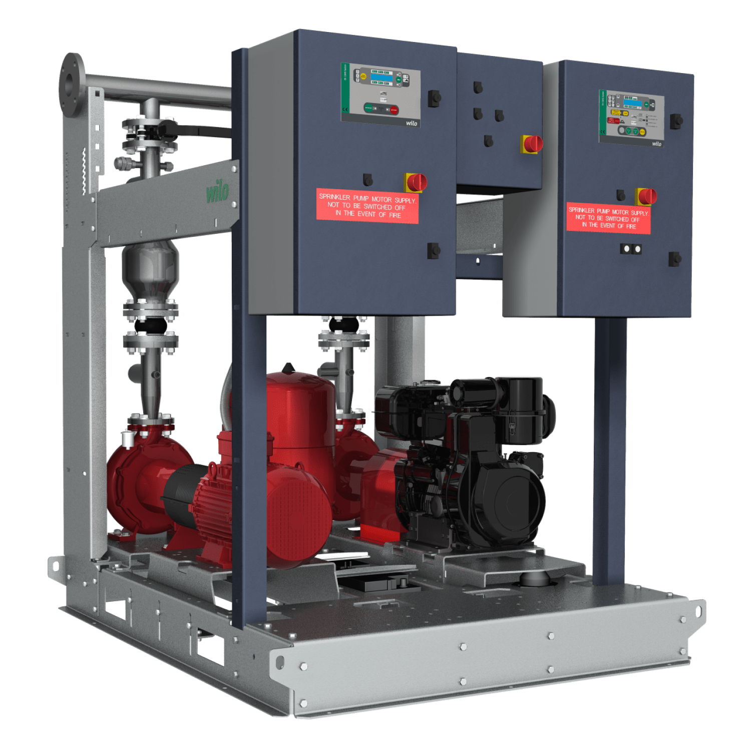 Насосная станция Wilo SiFire Easy 100/250-233-55/66 EDJ 4205362 ...