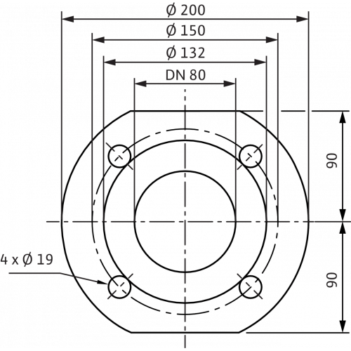 Циркуляционный насос Wilo TOP-S 80/7 2-ЧАСТОТЫ ВРАЩЕНИЯ (1~230 V, PN 6)