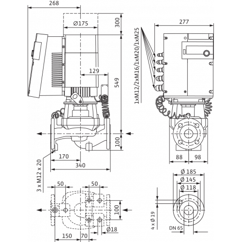 Циркуляционный насос Wilo Stratos GIGA 65/1-42/4,5-R1