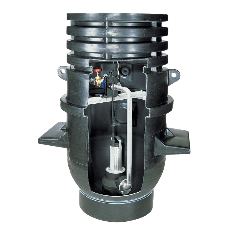 Напорная установка отвода сточной воды Wilo WS 1100 D/Rexa CUT