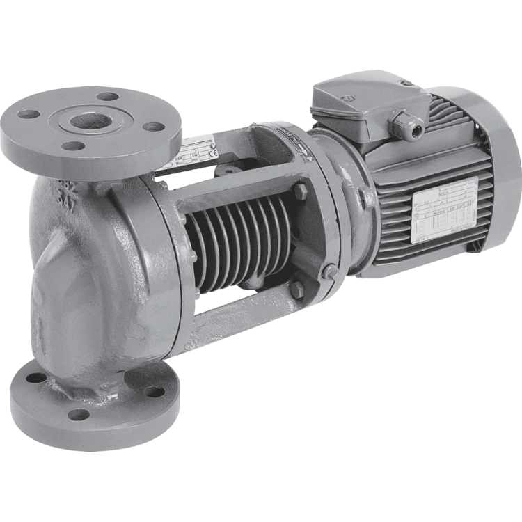 Циркуляционный насос с сухим ротором в исполнении Inline Wilo VeroLine-IPH-O 32/125-0,75/2