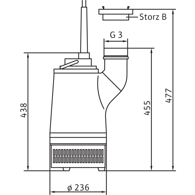 Фекальный насос Wilo KS 24 D