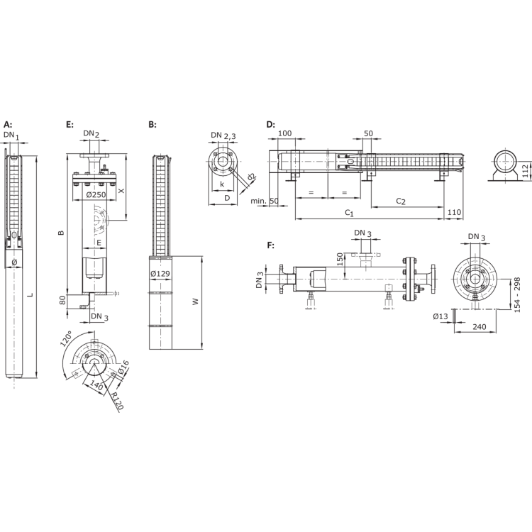 Скважинный насос Wilo Sub TWI 4.09-05-CI (1~230 V, 50 Гц)