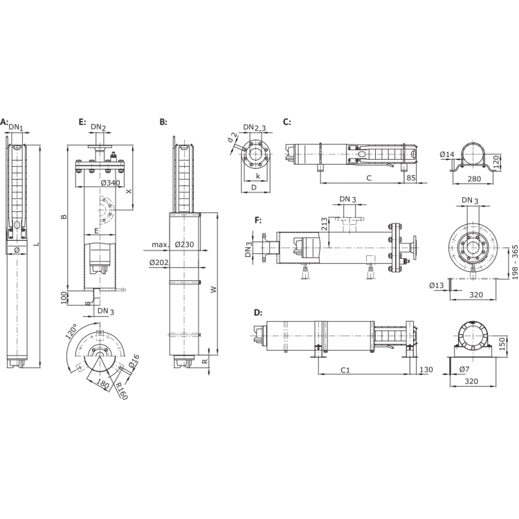 Скважинный насос Wilo Sub TWI 6.18-05-CI