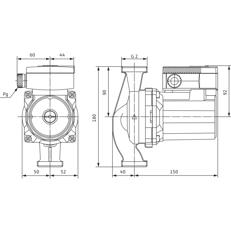 Циркуляционный насос Wilo TOP-RL 30/7,5 EM PN6/10