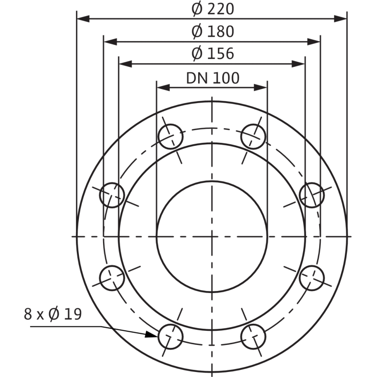 Циркуляционный насос Wilo Stratos 100/1-12 PN10