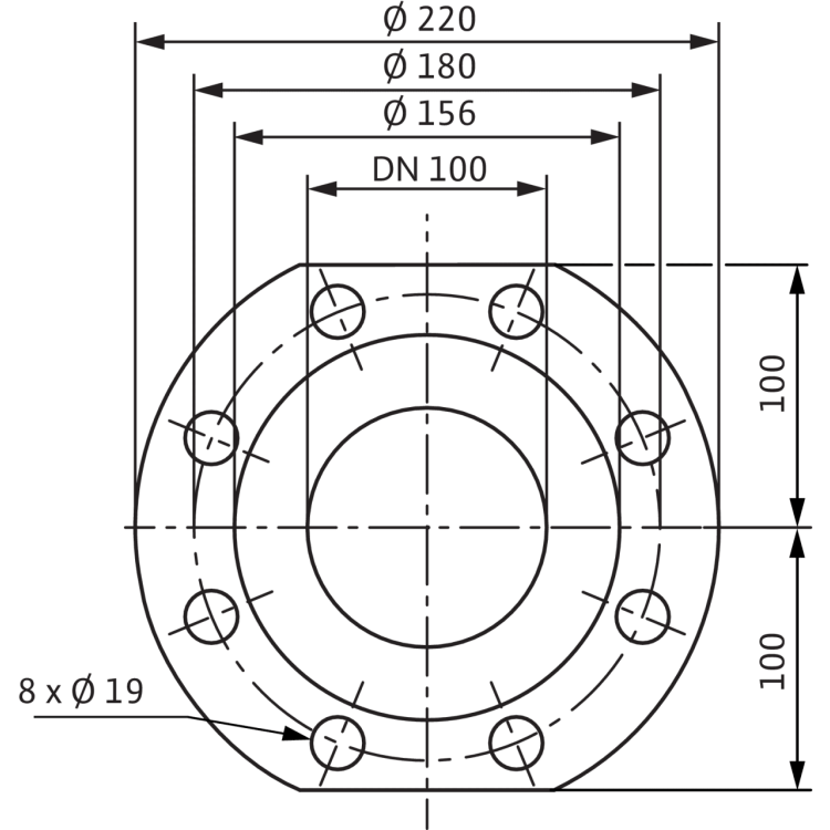Циркуляционный насос Wilo YONOS MAXO 100/0,5-12 PN10
