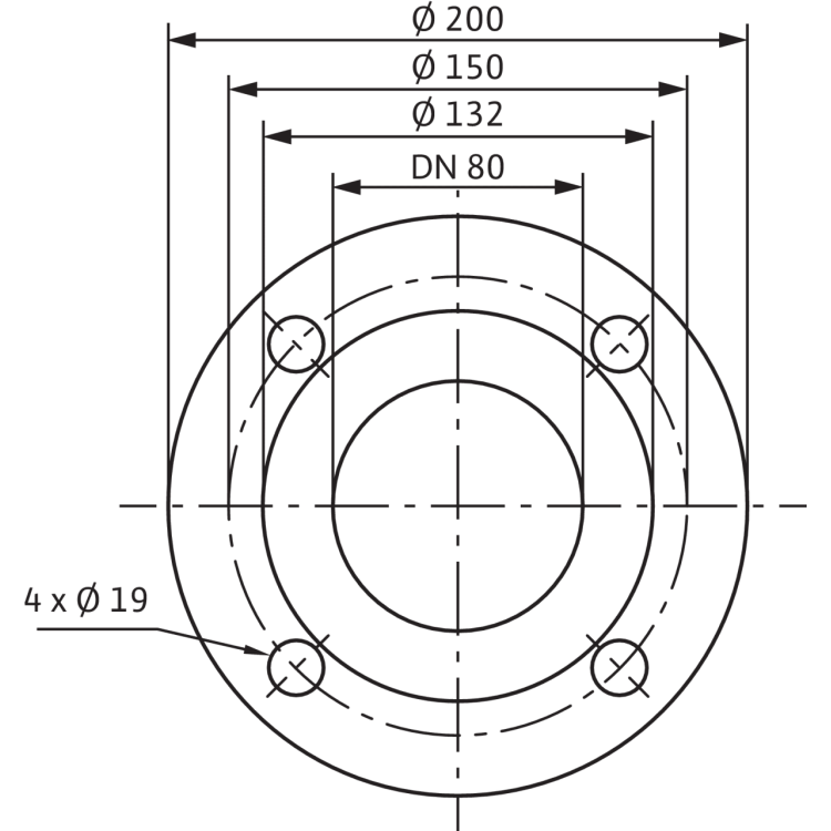 Циркуляционный насос Wilo Stratos-D 80/1-12 PN6