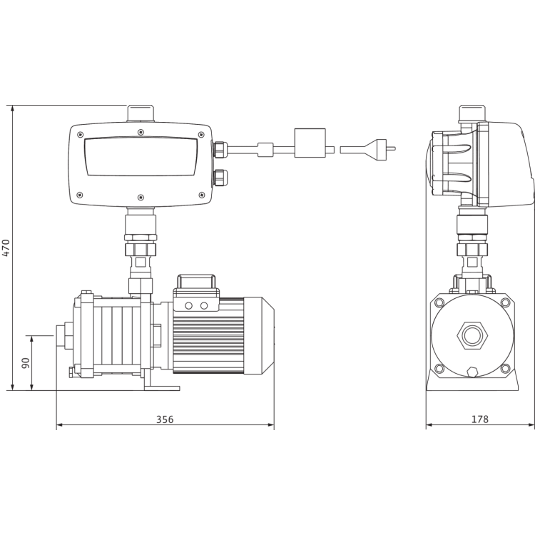 Насосная станция Wilo EMHIL 503 M
