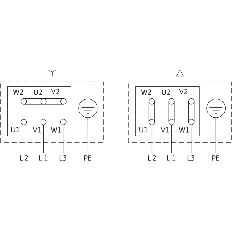 Циркуляционный насос с сухим ротором в исполнении Inline Wilo VeroLine-IPH-O 32/125-0,75/2