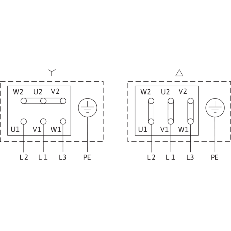 Циркуляционный насос с сухим ротором в исполнении Inline с фланцевым соединением Wilo VeroTwin-DPL 50/105-0,75/2