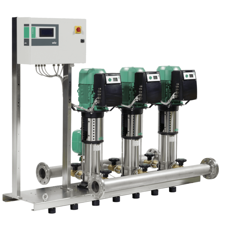 Насосная станция Wilo Comfort COR-2 Helix VE 1005/K/CCe