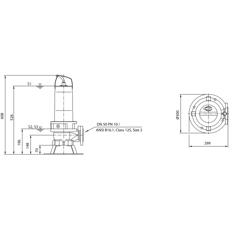 Фекальный насос Wilo REXA FIT V05DA-122/EAD0-2-M0011-523-P