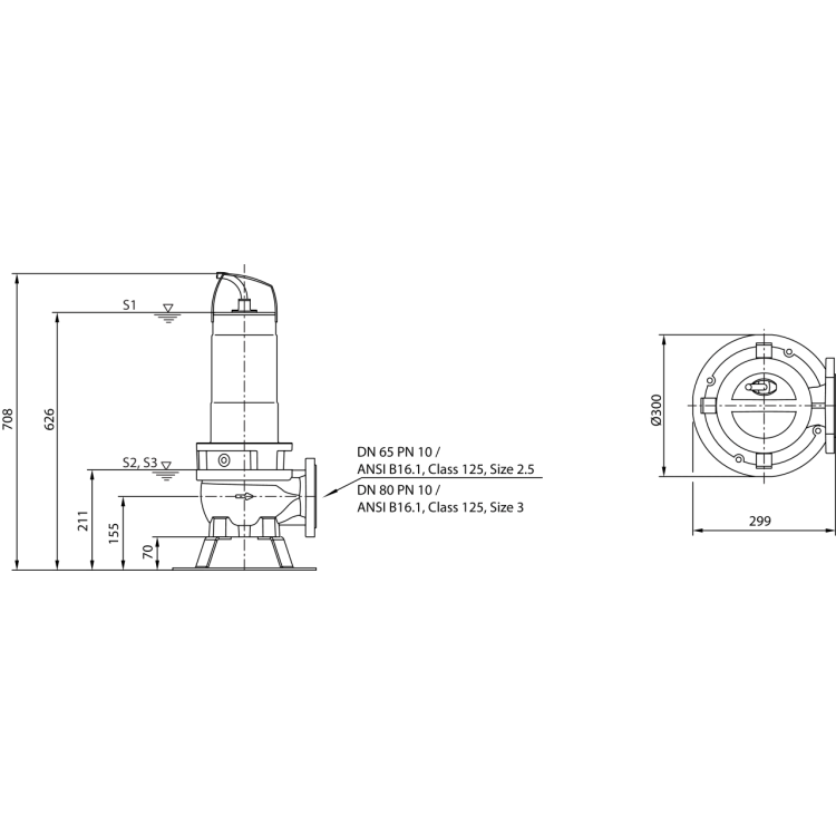 Фекальный насос Wilo Rexa FIT V06DA-222/EAD1-2-T0039-540-O