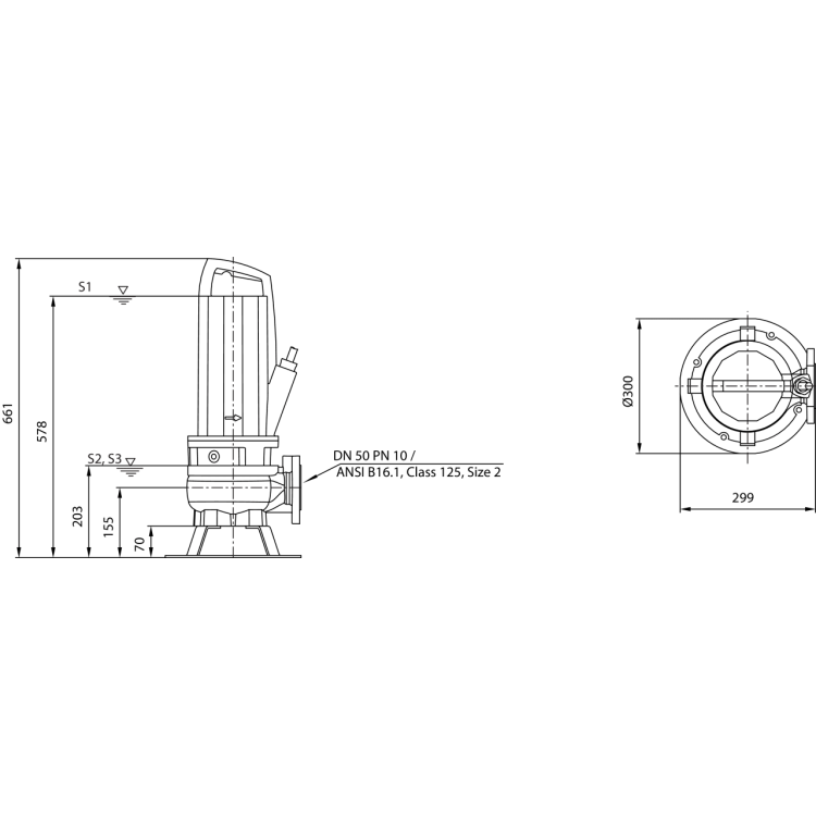 Фекальный насос Wilo Rexa PRO V05DA-228/EAD1E2-T0039-540-O