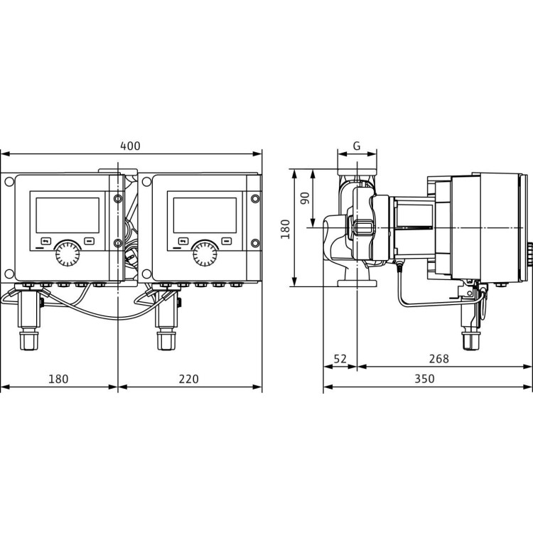 Циркуляционный насос Wilo Stratos MAXO-D 30/0,5-10 PN10